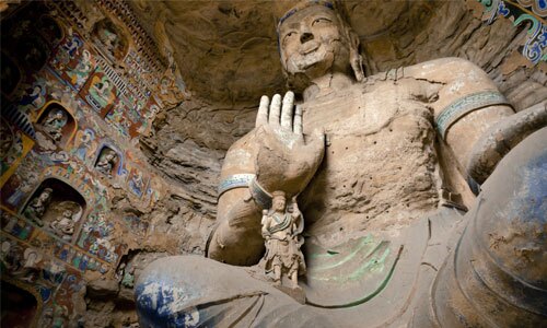 Private Tour: Yungang Grottoes and Hanging Monastery From Datong