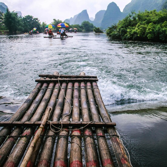 Bamboo Rafts — Get Closer to the Li River