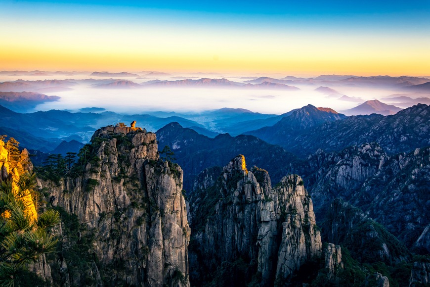 chinese landscape mountains
