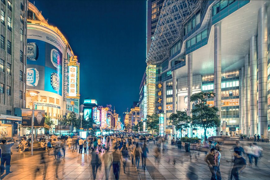 Nanjing Road in Shanghai