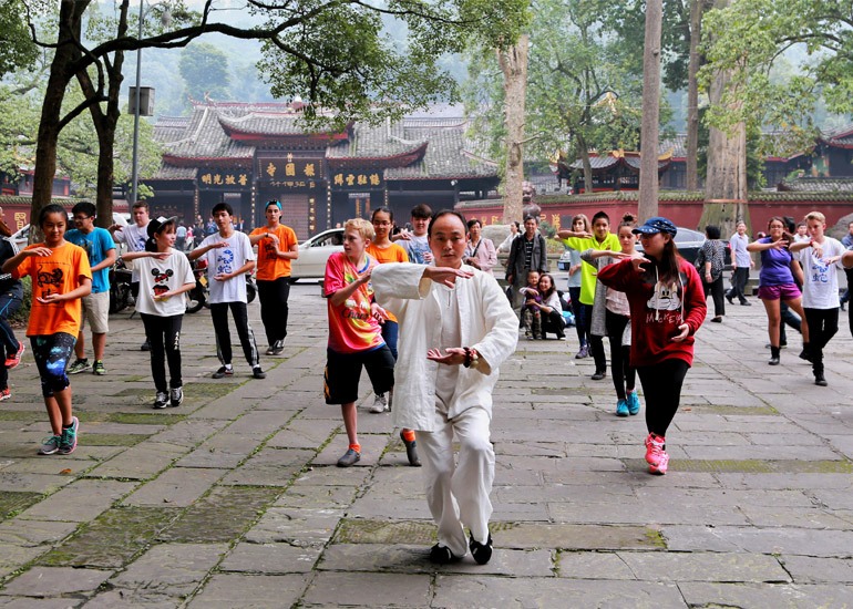 Learn Emei Kung Fu with Master