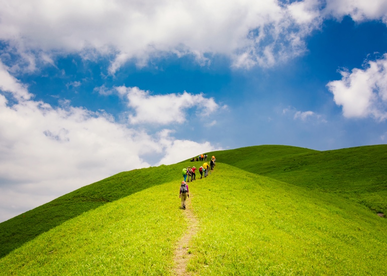 The most beautiful mountains and alpine meadow in East China