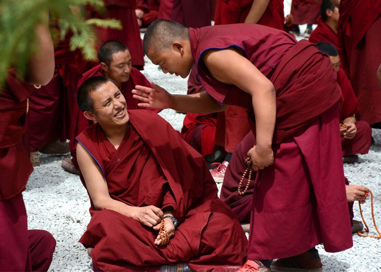 Watch A Monks' Debate