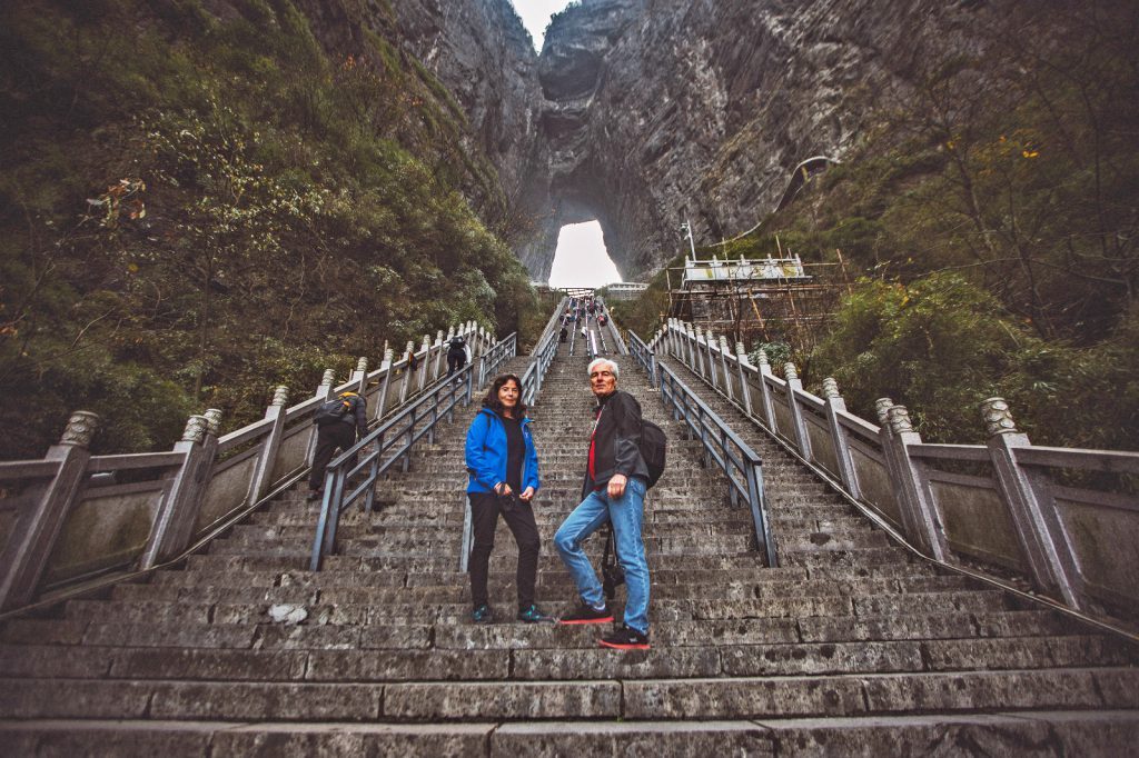 zhangjiajie stairs